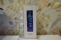  UK household weather station weather forecast time alarm clock Wireless thermometer indoor and outdoor temperature and humidity