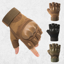 Gloves Men Fitness Ride Finger Training Motorcycle Gloves Outdoor Military Fans Wear Fighting Tactics Half Finger Gloves