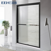 Yihe shower room integral steered glass glass sliding door Main City package delivery installation