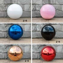 Stainless steel hollow ball Christmas hanging ball home decoration window decoration ball scene stage stainless steel color ball