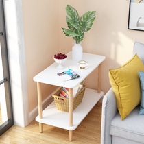 Coffee table simple modern household small apartment table living room sofa side window bedroom bedside simple small square table