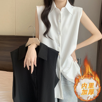 taobao agent Design long autumn black long-sleeve, top, plus size, trend of season, increased thickness, with sleeve