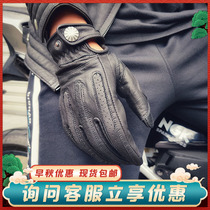 Spot uglyBROS Retro Harley Moto Rider Gloves VESPA Lambskin Gloves Breathable Touch Screen
