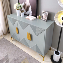 American light luxury entrance cabinet postmodern two-door cabinet Simple foyer cabinet Decorative cabinet Dining side cabinet Bedroom storage shoe cabinet