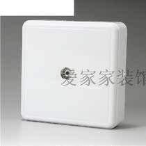 CHINT switch socket NEW1C single TV socket panel electrician master must choose home improvement brand 
