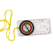 Outdoor camping tool multi-function map compass West Vickers three-step orienteering cross-country hiking