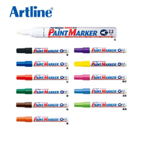 Flag brand-Yali Artline EK-400XF Round head Environmentally friendly 2 3mm Paint pen Tire pen Paint pen