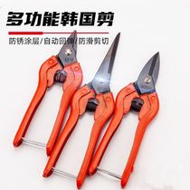  Korean shears spring scissors shears chain diy hand scissors short mouth wire shears long mouth shears Multi-function iron shears