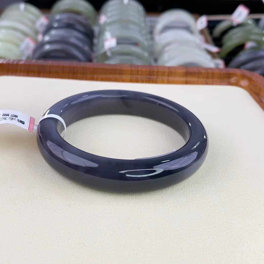天然 和田玉 青海産 帝王紫 細め バングル 蒔絵 O1CN013QHuvq1XQx4z0jkGM_!!