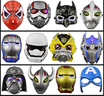  Halloween childrens adult mask O Superman Teman superhero mask Digamei team Spider-man cos