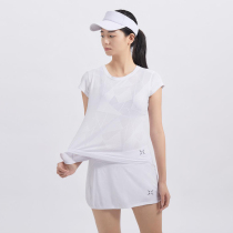 Looking for passers-by sports summer new two-piece tennis sports top pants skirt drain air sports suit