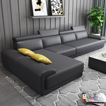 Leave-in nanotechnology fabric sofa Living room Nordic small apartment detachable and washable simple modern latex fabric sofa