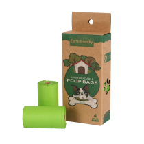 Corn Starch Bio degradable compostable compostable pet garbage bags ten poo bags Poo Bags Poo Bags Pick Up Dog Poop Bags