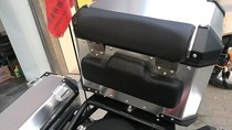 Bojimo with Zongshen Motorcycle RX3 original tail box backrest ZS250GY-3 modified aluminum alloy tailbox backrest