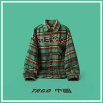 TAGD China niche design autumn and winter casual lazy style retro all-match couple cotton coats for men and women