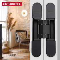 Huitailong Concealed hinge heavy-duty indoor room wooden door hinge three-dimensional adjustable cross hinge 81623
