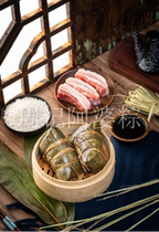 Shanghai Zhujiajiao Grandma rice Dumpling handmade freshly made big meat rice dumpling Fengjing Rice Dumpling 5 packs 250g*5
