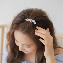 Hairpin net red 2020 new headdress side clip hairpin female summer clip Korean side duckbill bangs top clip