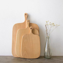 Beech Wood Chopping Board Cutting Cutting Board Nordic Solid Wood Woody Home Case Plate Antibacterial and Panel Bread Fruit Chetto