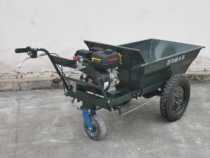 10 10 horsepower gasoline engine bucket cart Longxin 252cc load 800 kg Climbing Wang Transporter Site Breeding