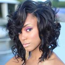 10A Brazilian Human Hair Wigs For Women Black Afro Curly wig