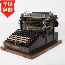 Western antique typewriter Smith Smith Premier No 4 machinery English multi-row keys vintage machinery
