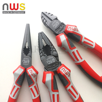  Germany NWS steel wire pliers pointed nose pliers oblique mouth pliers oblique mouth pliers multi-function vise 109-69-180 imported