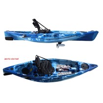 Single pedal boat Propeller Pedal boat Electric pedal Double power pedal boat Canoe Luya Kayak