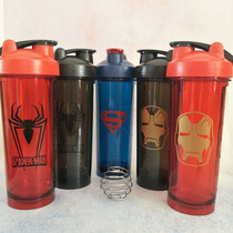 700ML hero series protein powder shaking Cup sports fitness plastic cup convenient outdoor large capacity mixing cup