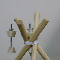 Indian Tent Reinforcement Princess Castle Indoor Game House Toy Small House Foldable Solid Wood Tent