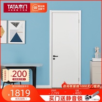 TATA wooden door household bedroom door simple interior door custom kitchen bathroom door soundproof set door @ 003