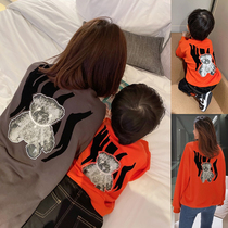 South Korea is not the same as a pro-child 2022 family of three and four mother and mother womens clothing spring and autumn clothing new