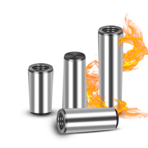 GB118 2 high-precision 45-steel internal thread taper pin Ф 10 12 16 drawing up pull zhui du xiao