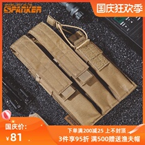Outstanding tactics triple magazine holder mp7 accessories arp9 quick pull set short sword molle sub-bag military fan equipment