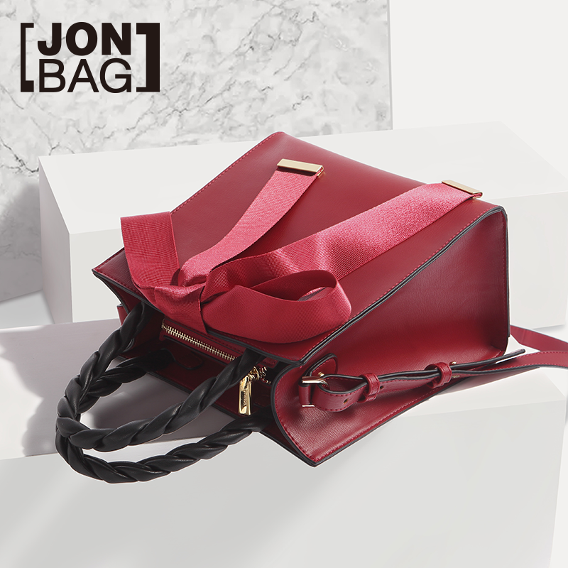 Jane Baige Red Bride Bag 2019 New Fashion Handbag Girls One Shoulder Slant Bag Girls Bag Little CK Marriage