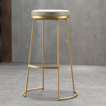 Nordic simple iron art high-legged bar table and chair Batai stool Milk tea shop net red shop managers table and chair combination