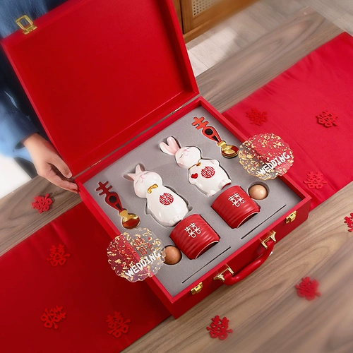 Свадебный подарок на хурну дайте новичкам пары, практикующие чашки подруг подруг, новый свадебный трудоустройство творческие набор набор