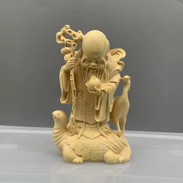 黄杨木福禄寿雕刻摆件-黄杨木福禄寿雕刻摆件促销价格、黄杨木福禄寿