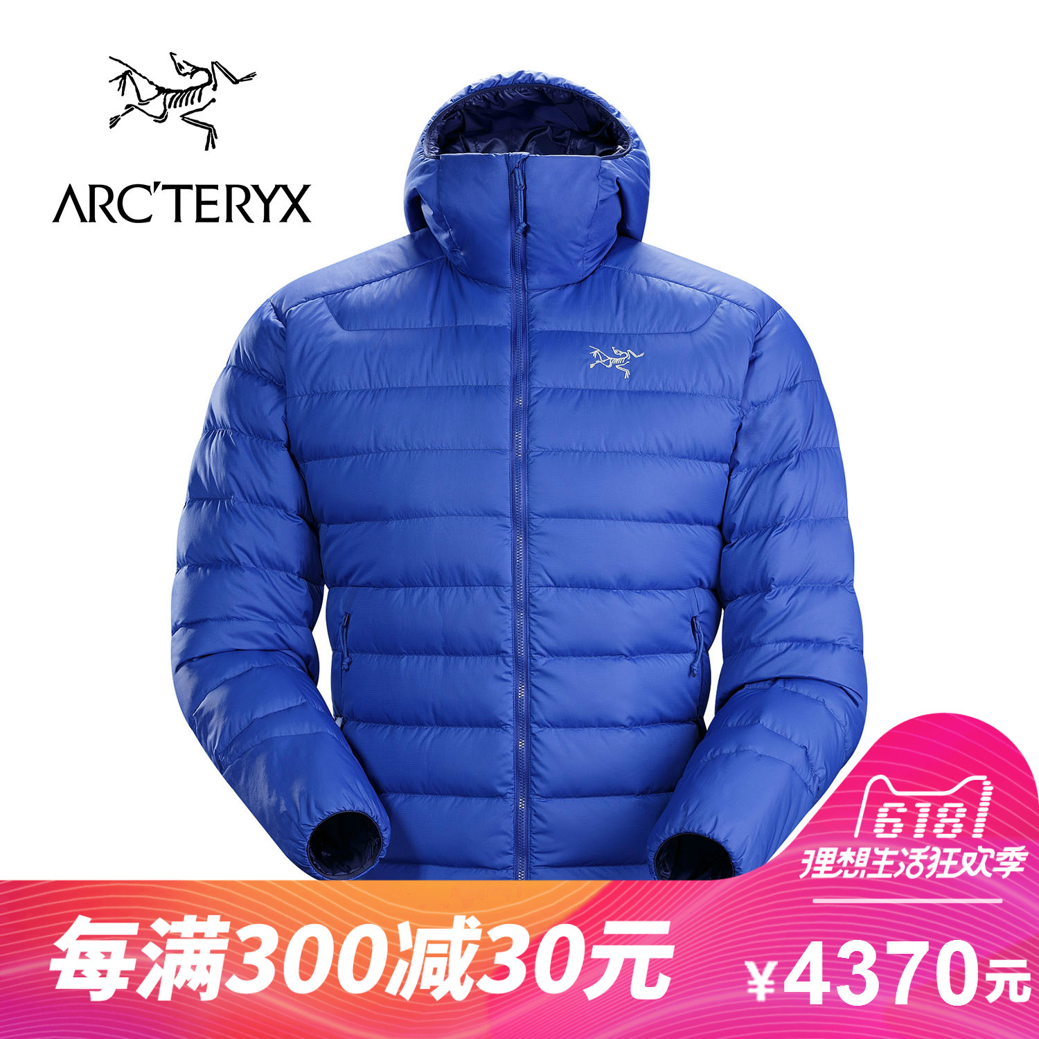 ARCTERYX/Archaeopteryx Men's Lightweight Warm Down Suit Thorium AR Hoody 17231