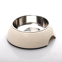 Super Hep Dog Bowl Pure color Metri dish Stainless Steel Round Bowl Water Bowl dog Bowl Cat Bowl PET BOWL Bowl Rice Bowl