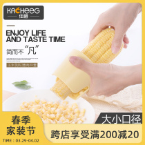 Corn Threshing Machine Home Corn Exfoliating Machine Stainless Steel Kitchenette Small Tool Cornknife Scrapper 2 clothes