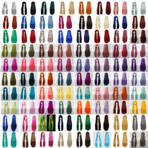 cosplay Wig Universal 100CM color long straight hair cos animation foreign trade hot selling high temperature silk 099