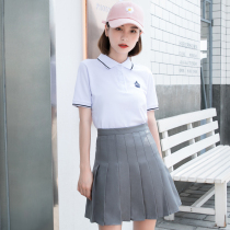 College style suit pleated skirt two-piece kindergarten teacher garden uniform Young teacher education and training institution overalls female