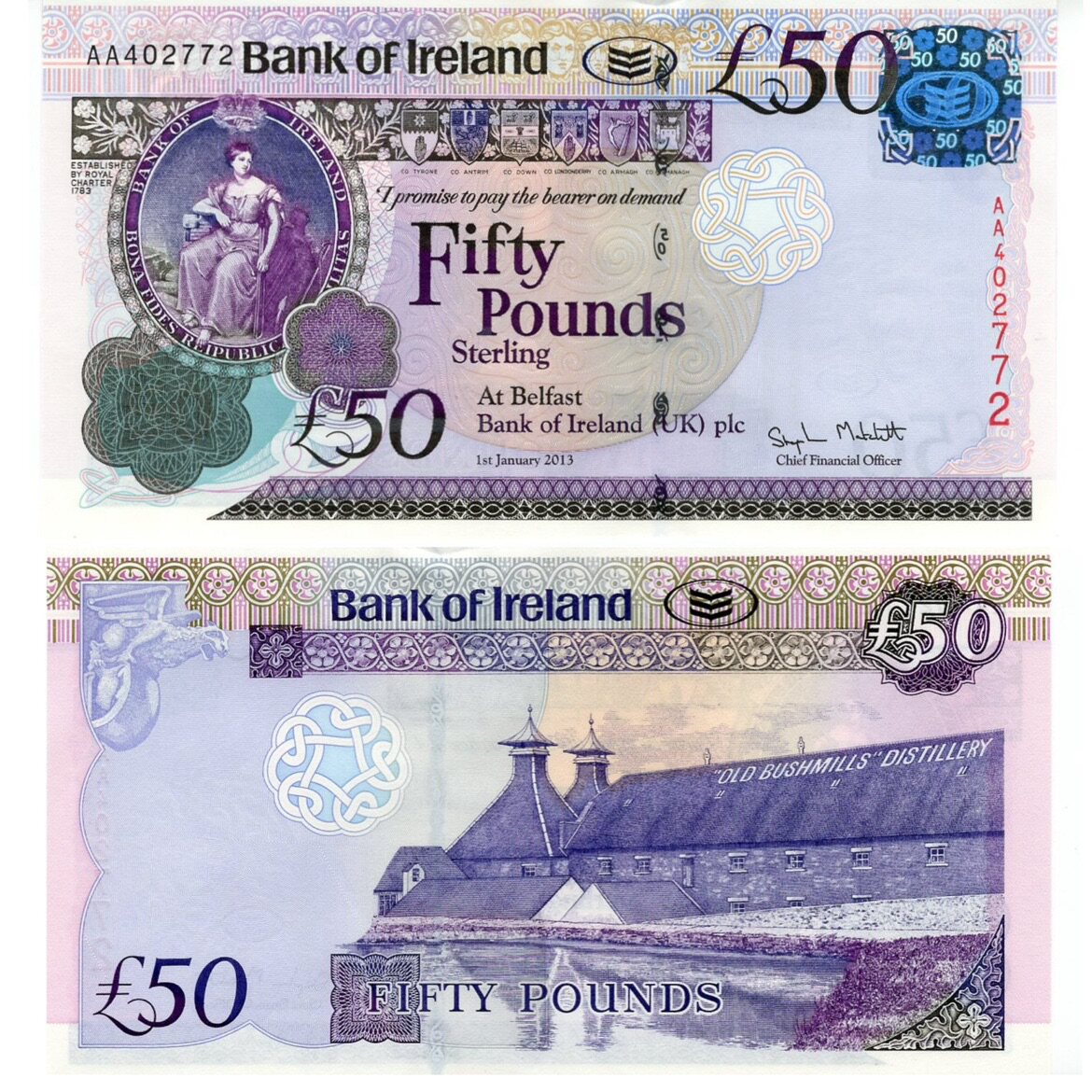 北爱尔兰50镑-北爱尔兰50镑促销价格、北爱尔兰50镑品牌- 淘宝