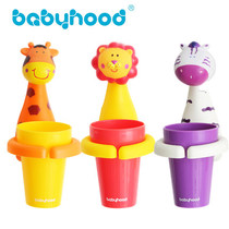 Century Baby Baby Toiletries Cup Suit Cartoon Children Toothbrushing Cup Suction wall Suction Wall of Tooth Holder Cup