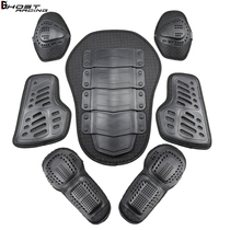 Motorcycle Protective Gear Racing Suit Riding Suit Built-in Anti-Fall Shoulder Protection Elbow Protection Knee Protection Chest Upgrade 7 Pieces Cover