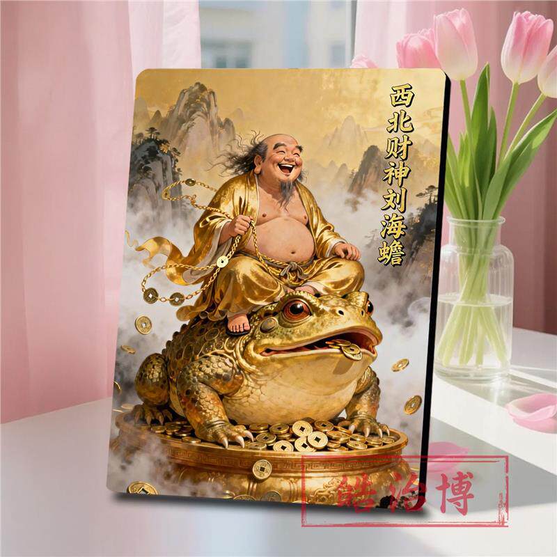 刘海戏金蟾挂画-刘海戏金蟾挂画促销价格、刘海戏金蟾挂画品牌- 淘宝