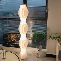 Italian White Grass skirt floor lamp designer Danish creative bedroom Nordic living room corner sofa side decorative lamp
