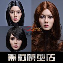 YMTOYS 1:6 Asian beauty head carving show suitable for Lan PH plastic female doll spot