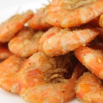 Wuxi exquisite gourmet Qiu Jia's old shop makes a kilo of chilled shrimp with pepper salt and oil every day.